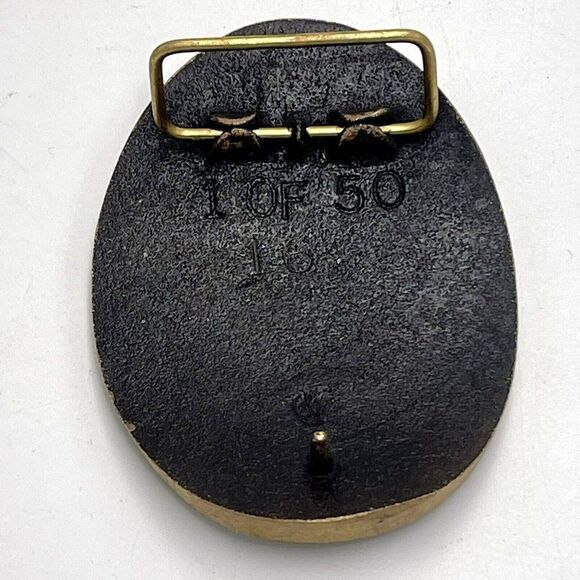 Vintage Union‎ Carbide Seadrift Plant Marine terminal Belt Buckle 1 of 50 - Picture 4 of 4